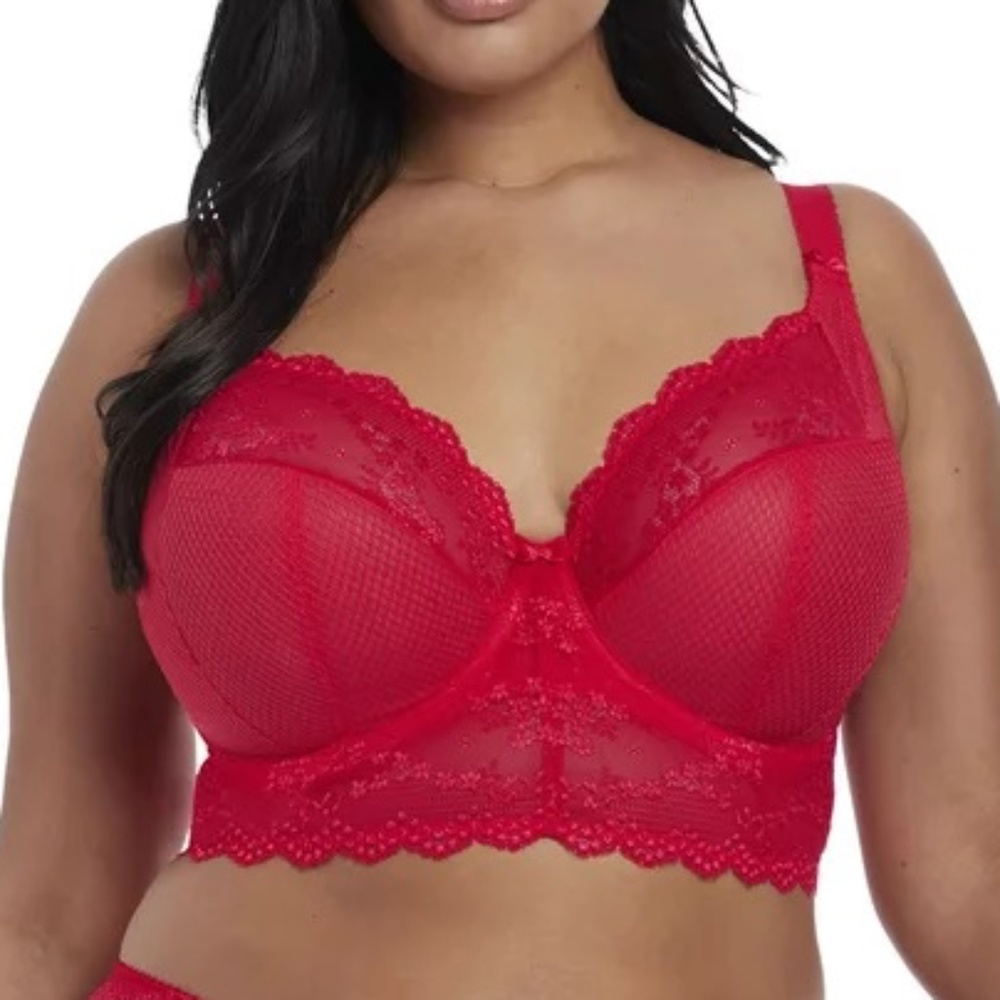 NWOT Elomi Charley Side Support Underwire Longline Bra Size UK 40G US 40I